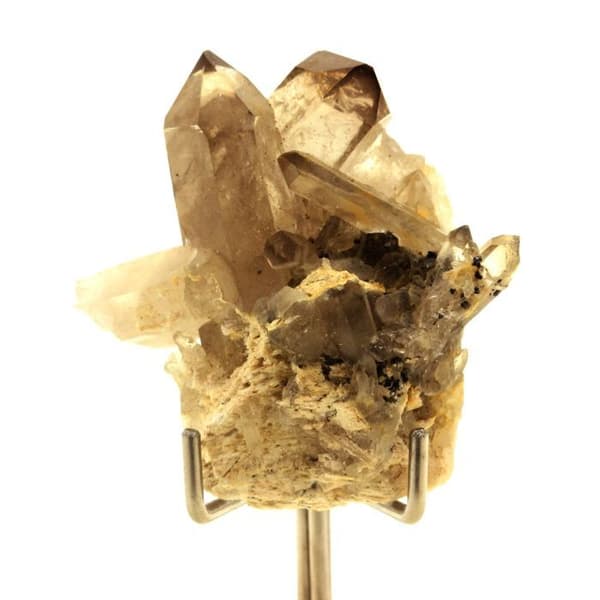 Rökkvarts - ABIJOUX - L'Alpe d'Huez - 105,0 ct - Naturmaterial - Blandat