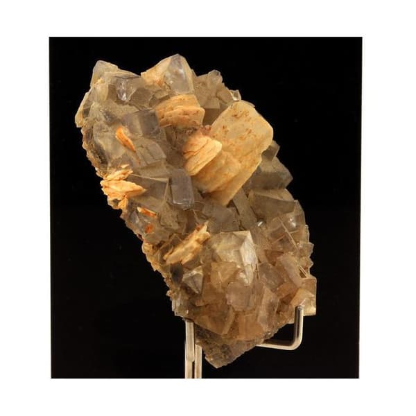 Kristall - ABIJOUX - Fluorit + Barite - Violett - 273,5 ct - Marocko