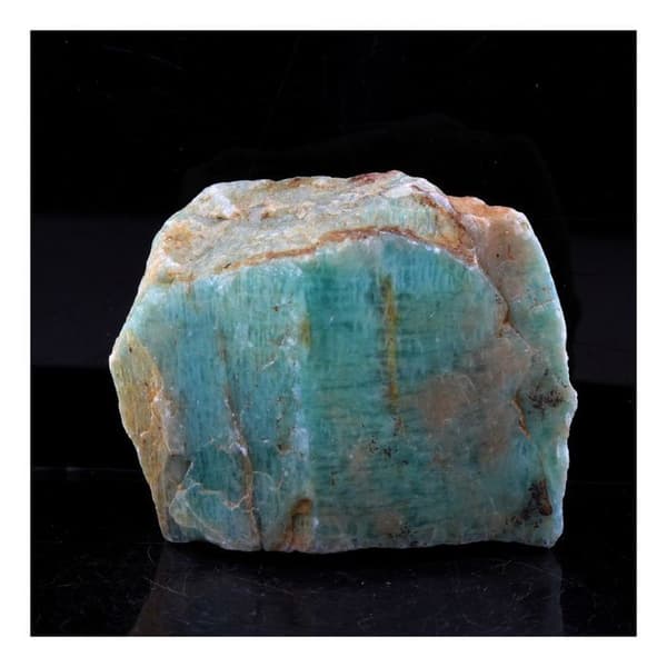 Stenar och Mineraler - ABIJOUX - Amazonit - 258,5 ct - Konso - Certifikat för äkthet