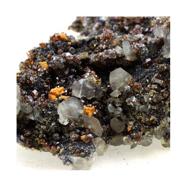 Stenar och Mineraler - ABIJOUX - Sphalerit + Kalcit - 920 ct - Mine Troya - Spanien