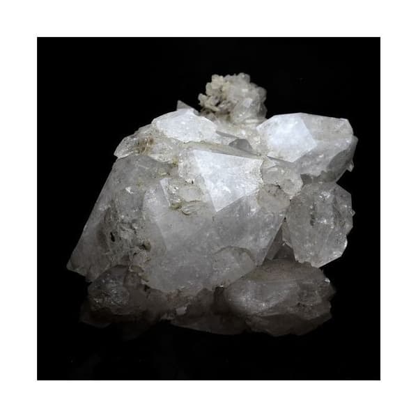 Kvartsfönster - ABIJOUX - 660.0 ct - Grå - 74 x 63 x 43 mm - Äkthetscertifikat