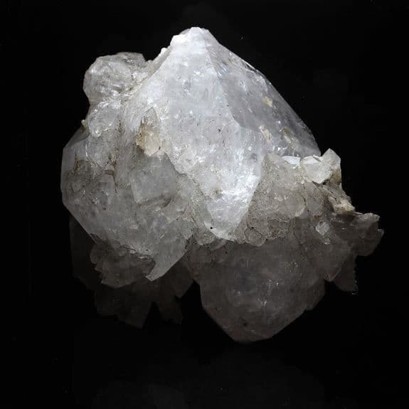 Kvartsfönster - ABIJOUX - 660.0 ct - Grå - 74 x 63 x 43 mm - Äkthetscertifikat