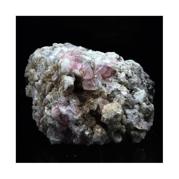 Fluorit ros - Icke specificerat - Mont-Blanc-massivet - 353,5 ct - 50x44x28 mm - Äkthetsintyg