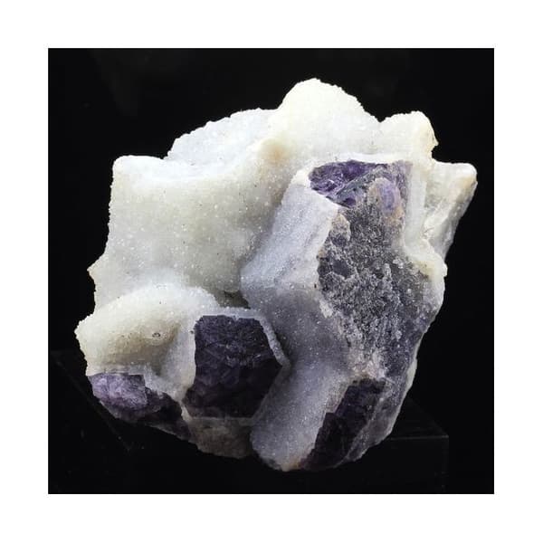 Kvarts - Ospecificerat - 804,5 ct - Fluorit - Pont des Bouyges - Äkthetsintyg