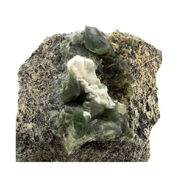 Pierre - ABIJOUX - Prehnit - 1095,0 ct - Grön - 85 x 66 x 55 mm