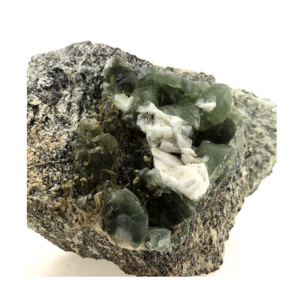 Pierre - ABIJOUX - Prehnit - 1095,0 ct - Grön - 85 x 66 x 55 mm