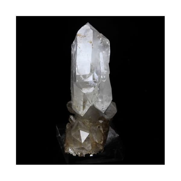 Ame-kvarts (faden kvarts) - ABIJOUX - Plan du Lac, Oisans, Savoie - 206,5 ct - 45 x 43 x 22 mm