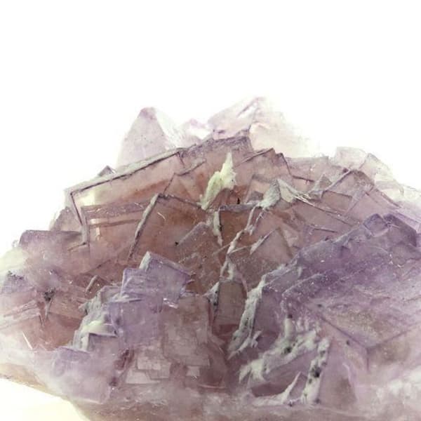 Cristall - ABIJOUX - Fluorit - Lila - 473,2 ct - Fontsante Gruva Var Frankrike