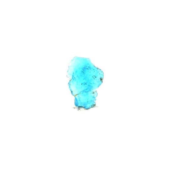 Neonblått apatithänge - ABIJOUX - Betroka, Anosy, Madagaskar - 0,82 ct - Krok
