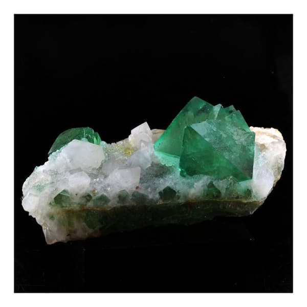 Stenar och Mineraler - ABIJOUX - Fluorit + Kvarts - 785 ct - Riemvasmaak - Sydafrika