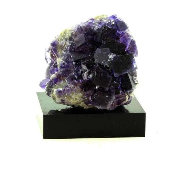 Stenar och mineraler - ABIJOUX - Fluorit + Kvarts - 303,0 ct - La Cabaña, Berbes, Asturien, Spanien