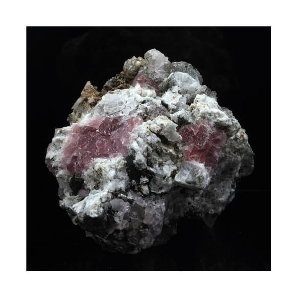 Stenar och mineraler. Rosa fluorit. 695,0 ct. Mont Blanc-massivet, Frankrike.
