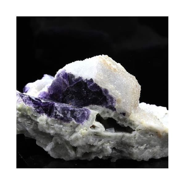 Pierre - Kvarts - Fluorit - 441,0 ct - Pont des Bouyges - Äkthetsintyg