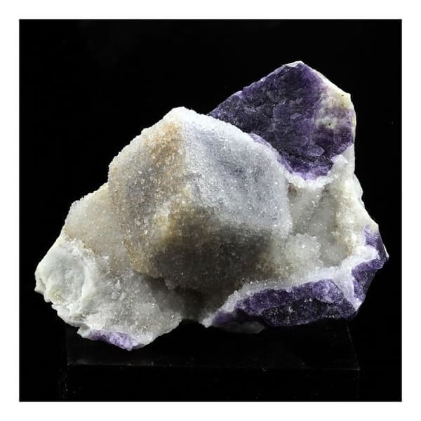 Pierre - Kvarts - Fluorit - 441,0 ct - Pont des Bouyges - Äkthetsintyg