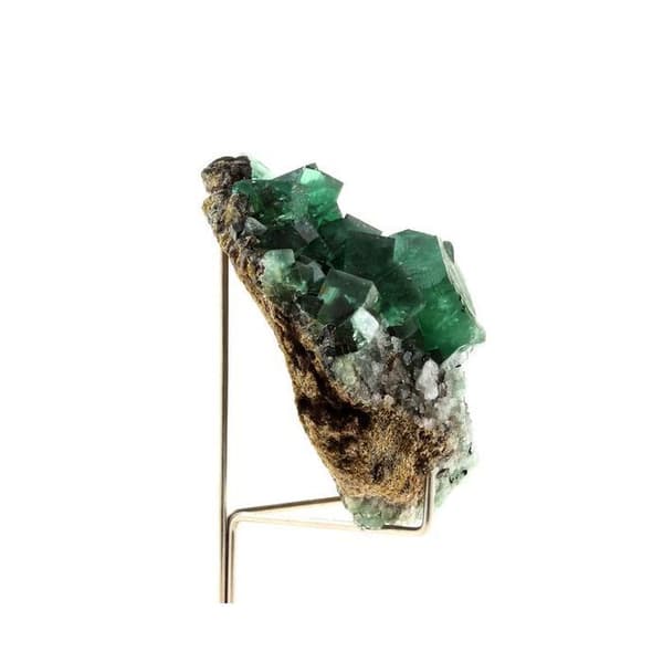 Fluorit - ABIJOUX - 604,5 ct - Lila - Mått 65x55x32 mm - Äkthetscertifikat