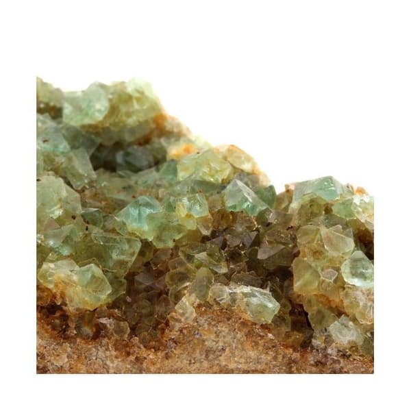 Fluoritkristall - ABIJOUX - 1529,0 ct - Grå - Äkthetscertifikat - Mått 80x55x50 mm