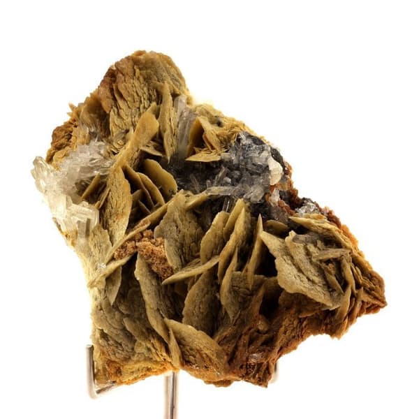 Stenar och mineraler - ABIJOUX - Siderit + kvarts - 677,5 ct - La Mure, Isère, Frankrike