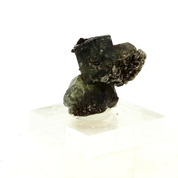 Stenar och mineraler - ABIJOUX - Apatit + Muskovit - 27,13 ct - Blå - Blandat