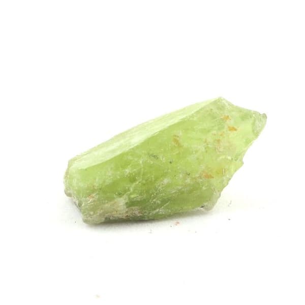 Péridot - ABIJOUX - Almklovdalen - 7,02 ct - Grön - Äkthetscertifikat