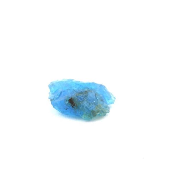 Pierre - ABIJOUX - Neonblå apatite - 3.5 ct - Äkthetscertifikat -Madagaskar