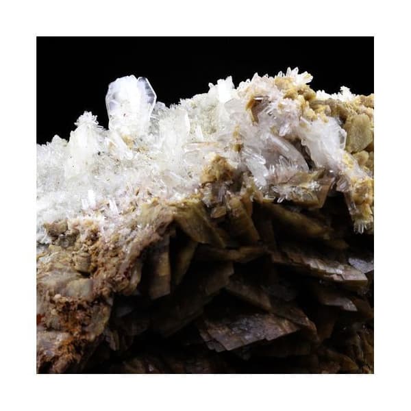 Stenar och Mineraler - ABIJOUX - Siderit - 3869.0 ct - Saint-Pierre-de-Mésage - Grå kvarts