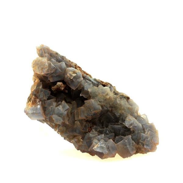 Fluorit - ABIJOUX - Mont-Roc - 3046,0 ct - Kristall - Grå