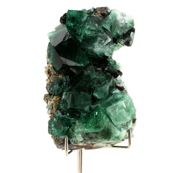 Kristall - ABIJOUX - Fluorit - Lila - 804,0 ct - Mått 85x50x34 mm