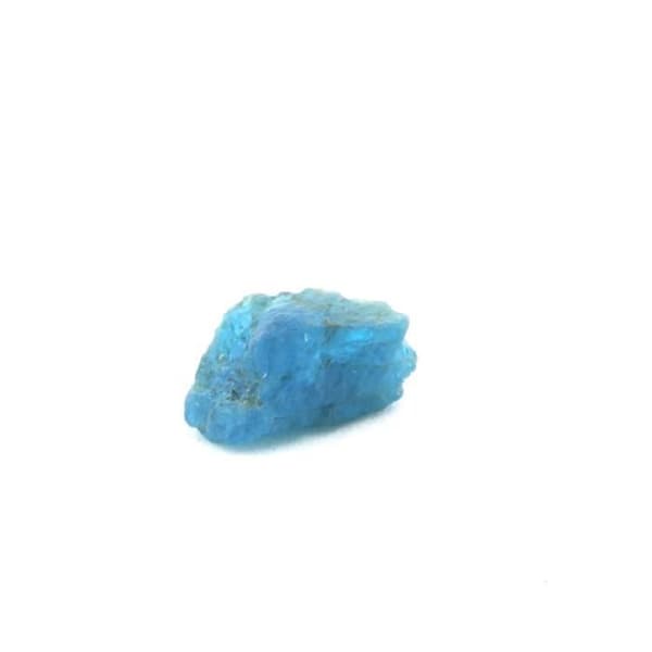 Pierre - ABIJOUX - Neonblå apatite - 3.1 ct - Certifikat för äkthet - Madagaskar