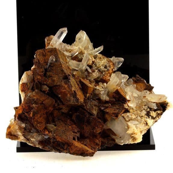 Stenar och Mineraler - ABIJOUX - Kvarts + Siderit - 2391.5 ct - Allevard, Isère, Frankrike