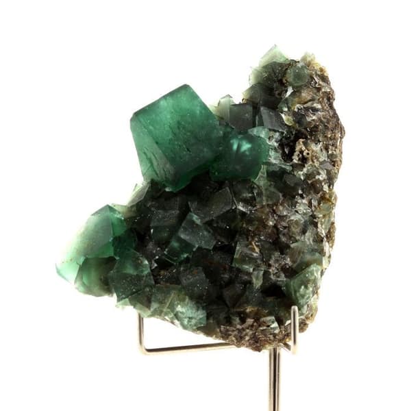 Fluorit - ABIJOUX - 627 ct - Lila - 75x58x37 mm - Äkthetscertifikat