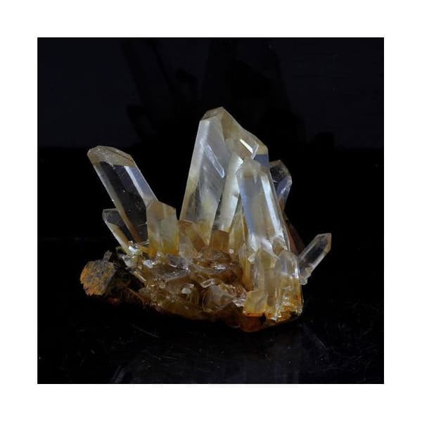 Stenar och mineraler - ABIJOUX - Kvarts + Siderit - Allevard, Isère, Frankrike
