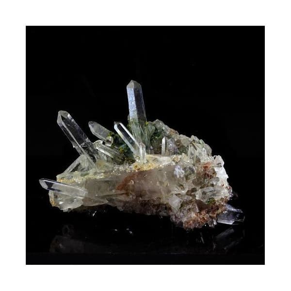 Stenar och Mineraler - ABIJOUX - Kvarts + Malakit - Grön - 169.5 ct - äkthetscertifikat