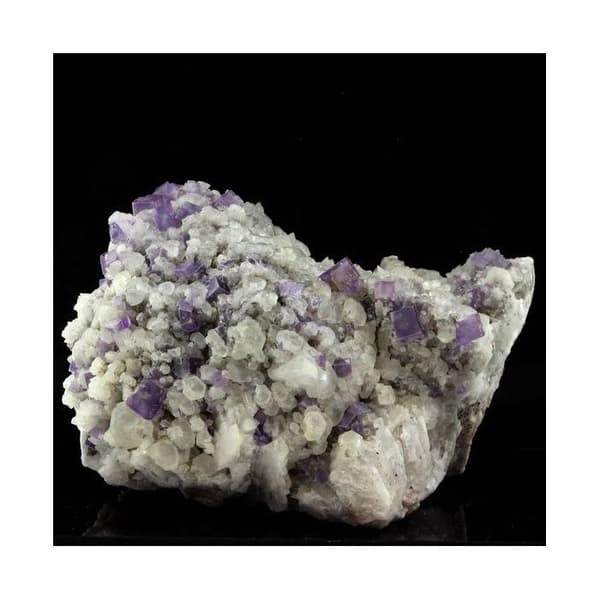 Cristal - ABIJOUX - Fluorit + Kalksten - 907,0 ct - Saint-Péray