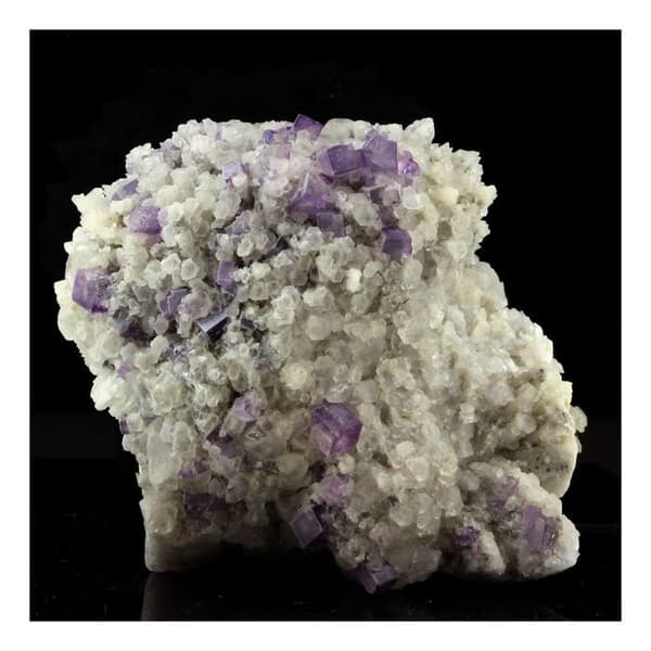 Cristal - ABIJOUX - Fluorit + Kalksten - 907,0 ct - Saint-Péray