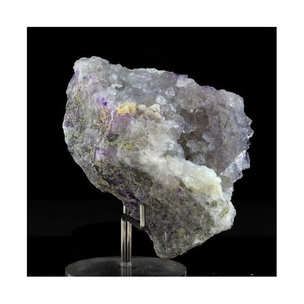 Cristal - ABIJOUX - Fluorit - Lila - 595,0 ct - Mine de Fontsante, Var, Frankrike