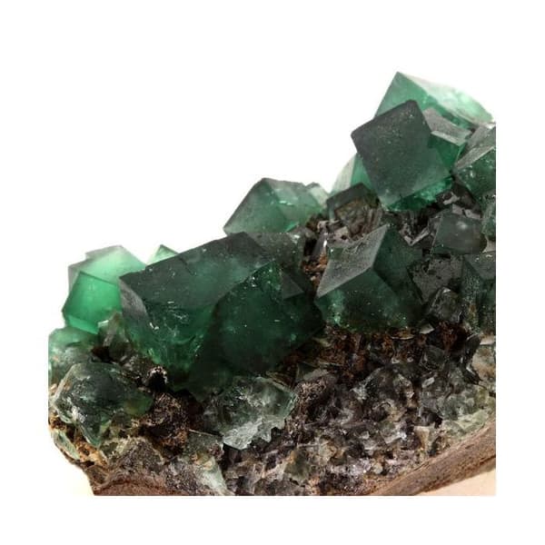 Fluorit - ABIJOUX - 1125.0 ct - Äkthetscertifikat - Dimensioner 73x63x40 mm - Grå