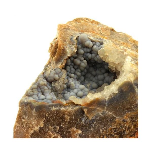 Blå kalcedon - ABIJOUX - 1573,5 ct - Äkthetscertifikat - Dimensioner 70x70x60 mm - Naturlig kvarts