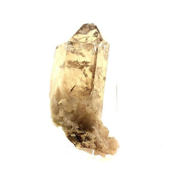 Rökig kvarts - ABIJOUX - Tête de la Toura - 672,4 ct - Äkthetsintyg - 89 x 50 x 29 mm
