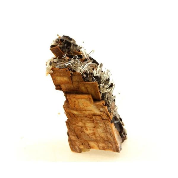 Pierre - Dolomitjärn - Kvarts - Siderit - 263,05 ct - Chachatier-gruvan, Isère