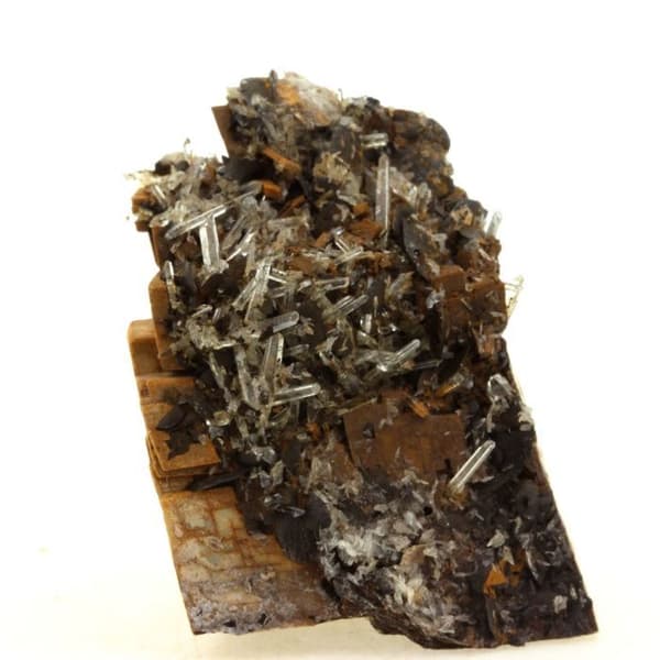 Pierre - Dolomitjärn - Kvarts - Siderit - 263,05 ct - Chachatier-gruvan, Isère
