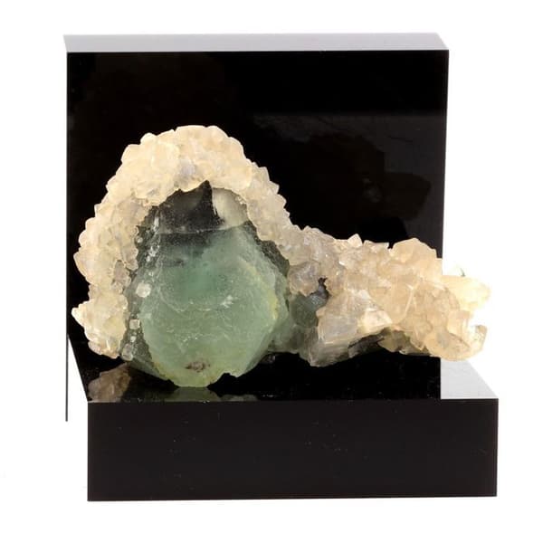 Ädelsten - ABIJOUX - Fluorit + Kalcit - 1130.0 ct - Flerfärgad - Kina