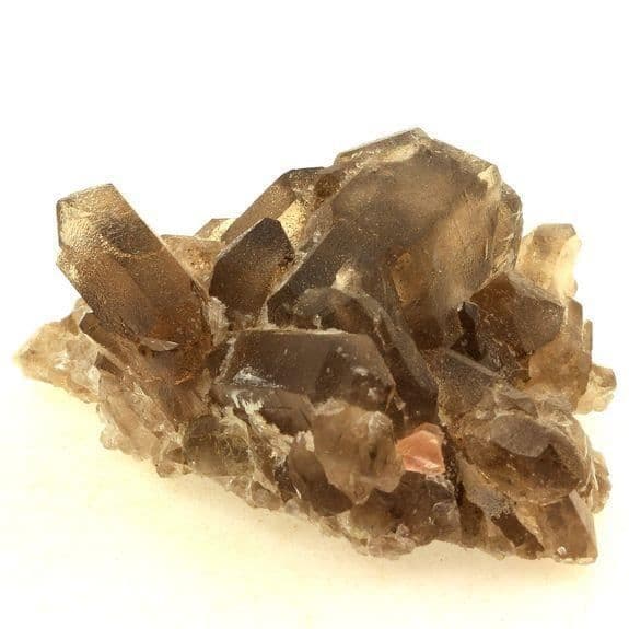 Stenar och Mineraler - ABIJOUX - Rosenfluorit + Rökig Kvarts - 296,7 ct - Mont Blanc-massivet