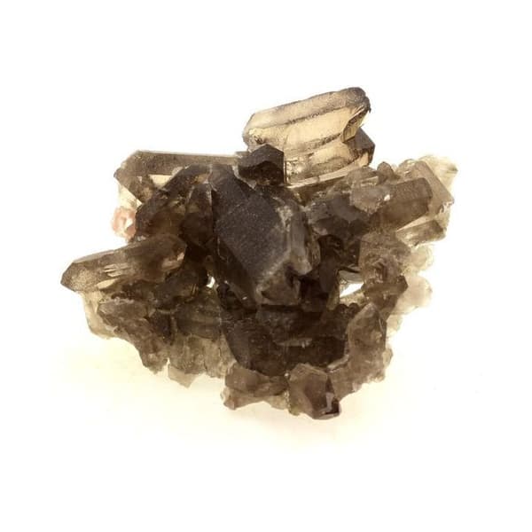 Stenar och Mineraler - ABIJOUX - Rosenfluorit + Rökig Kvarts - 296,7 ct - Mont Blanc-massivet
