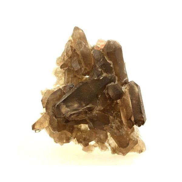 Stenar och Mineraler - ABIJOUX - Rosenfluorit + Rökig Kvarts - 296,7 ct - Mont Blanc-massivet