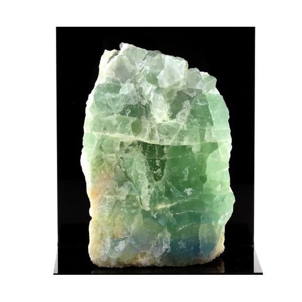 Stenar och Mineraler - ABIJOUX - Fluorit + Kvarts - Marsanges Gruva, Langeac, Frankrike