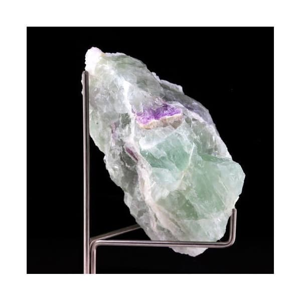 Fluorit - ABIJOUX - Kristall - Naturmaterial - Lila