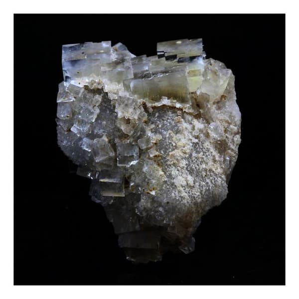 Fluorit - ABIJOUX - La Barre, Puy-de-Dôme, Frankrike - Crystal