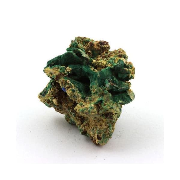 Stenar och Mineral - Bournonit - Bindheimit - Malakit - 156,60 ct - Äkthetscertifikat