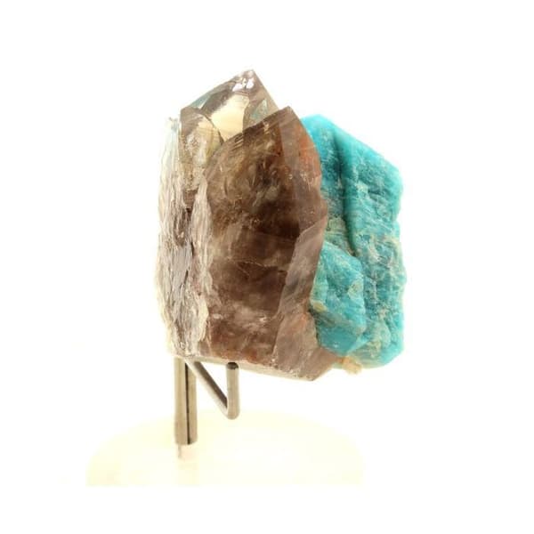 Stenar och Mineraler - Kvarts - Amazonit - 211.75 ct - Lake George - Äkthetscertifikat