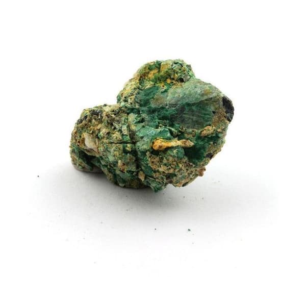 Stenar och Mineraler - Bournonit - Bindheimit - Malakit - 118.95 ct - Äkthetscertifikat
